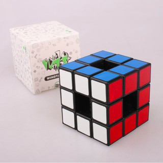 LanLan 3x3x3 Unique Hollow Puzzle Competition Smooth Magic Cube IQ Education Fun Toys