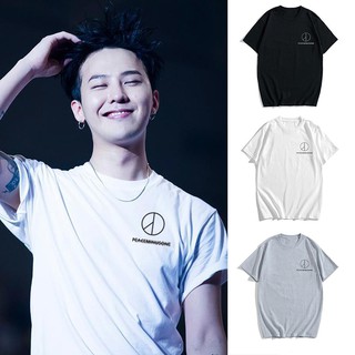 Gd Peaceminusone เสื้อยืดแขนสั้นลายดอกเดซี่เสื้อยืด