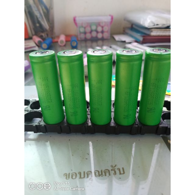 ถ่านชาร์จ 18650 sony มือสอง