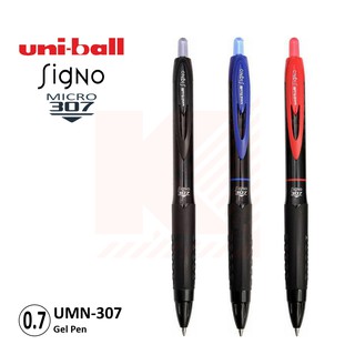 ปากกาเจล Uni ball Signo 307 ขนาด 0.7 (มี 3 สี) UMN-307-07