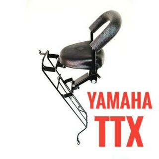 (เบาะหนา นิ่ม ทนทาน) เบาะเด็ก + กันลาย YAMAHA TTX - ยามาฮ่า ทีทีเอ็กซ์  ที่นั่งเด็ก มอเตอร์ไซค์