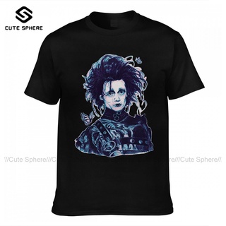 เสื้อยืดแขนสั้นลําลอง พิมพ์ลาย Edward Scissorhands 100% แฟชั่นฤดูร้อน สําหรับผู้ชาย 3 396799Size S-5XL