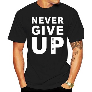 เสื้อยืดแขนสั้น คอกลม ผ้าฝ้าย 100% พิมพ์ลาย Mohamed Salah Never Give Up แฟชั่นสําหรับผู้ชาย 2021