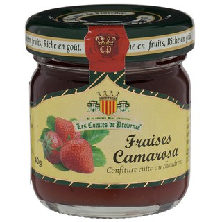 Les Comtes De Provence Camarosa Strawberry Fruit Jam 40g. Les Comtes De Provence Camarosa Strawberry Fruit Jam 40g.