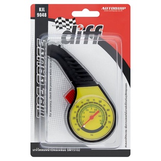 🔥*พร้อมส่ง*🔥 ดิฟท์ เกจ์วัดลมหน้าปัดเหลือง (SMT5102) 1 ชิ้น Diff Yellow Tire Gauge (SMT5102) 1pc