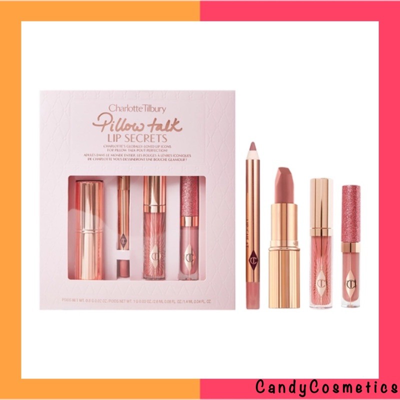 pillow talk lip set charlotte tilbury