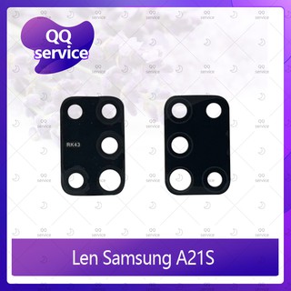 Lens Samsung A21s อะไหล่เลนกล้อง กระจกเลนส์กล้อง กระจกกล้องหลัง Camera Lens (ได้1ชิ้น) อะไหล่มือถือ QQ service