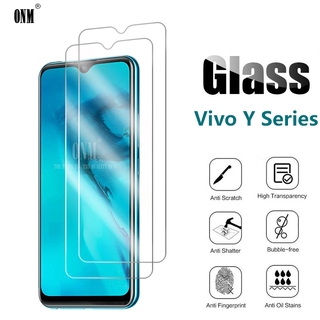 For Vivo Y11 2019 9H Tempered Glass Screen Protector For Vivo Y20 Y12 Y15 Y17  Y81 Y91 Y91C Y91i Y93 Y95 Y97 full cover HD Safety Protective Glass Film Tempered film Precision hole