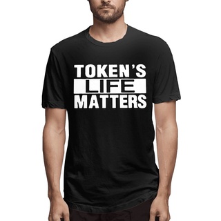 เสื้อยืด พิมพ์ลาย Tokens Life Matters South Park สไตล์ฮิปฮอป สําหรับผู้ชาย