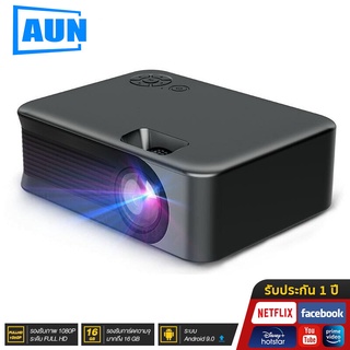 AUN A30C โปรเจคเตอร์ mini โฮมโปรเจคเตอร์ โปรแจ็คเตอร์ เครื่องฉาย projector 4k wifi android เครื่องฉายหนัง โปรเจคเตอร์