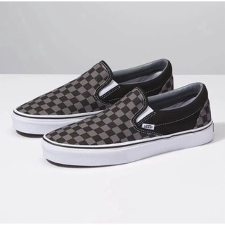 🔥💥SALE🏷1แถม1:Vans slip on ตารางดำเทางานเเท้100%สินค้าพร้อมส่ง