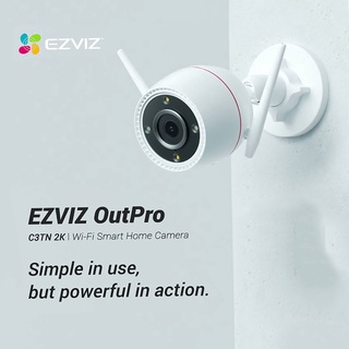 EZVIZ กล้องวงจรปิด WIFI 3 ล้านพิกเซล รุ่น C3TN OutPro 3MP