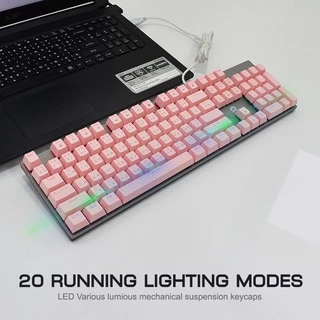 คีบอร์ด OKER K425 & K428 & K458 & KL95D Keyboard Gaming คีบอร์ดเกมมิ่ง คีย์บอร์ดแมคานิคอล คีย์บอร์ด Blue Switch
