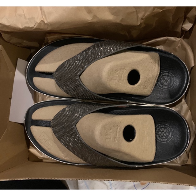 รองเท้า Fitflop Crystall Pewter