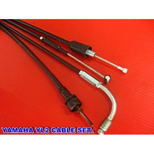 CABLE Fit For YAMAHA YL2 YL2E YL2GM YB90 YB100 // สายคันเร่งสายเบรกสายคลัทช์สายไมล์