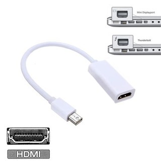 สายเคเบิลอะแดปเตอร์ 1080P Mini Display Port DP to HDMI สําหรับ MacBook Air Pro iMac