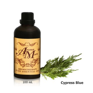 Aroma&amp;More  Cypress Blue Essential Oil 100% น้ำมันหอมระเหยไซเปรส บลู 100%, Australia 100ML