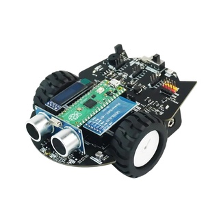 หุ่นยนต์ Pico Robot พร้อมบอร์ด Raspberry Pi Pico รองรับ MicroPython พร้อมเว็บไซต์คอร์สเรียนและโค้ดให้ดาวน์โหลด