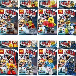 🚚🆓ส่งฟรีEMSไม่ต้องใช้โค้ด LELE 78025 LEGO MOVIE 8 in 1 set (เลโก้จีน มินิฟิก)