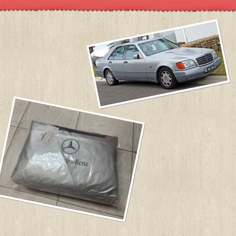 ผ้าคลุมรถ S Class W140 ช่วงสั้น และช่วงยาว
