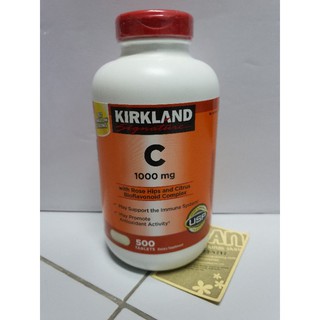 **แบ่งขาย** Kirkland vitamin c 1000mg แบบ 50 และ 100 เม็ด