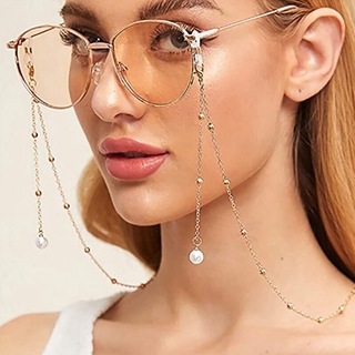 Fashion Pearl Pendant Face Mask Glasses Chain Chain Womens Lanyard Glasses Line Lanyard Neck Lanyard Lanyard Necklace Jewelry