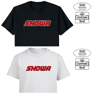 เสื้อยืด RACING เสื้อซิ่ง [COTTON 100%] [SHOWA]