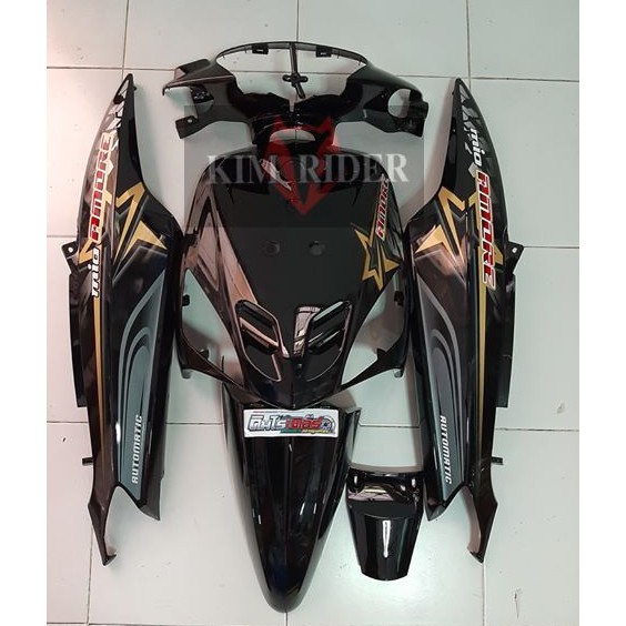 ชุดสี เฟรม Yamaha Mio เก่า มีโอ เก่า ตัวแรก รถปี 2006-2008 ครบทั้งคัน 6 ชิ้น งานABS สนิททุกจุด ติดลายพร้อมส่ง