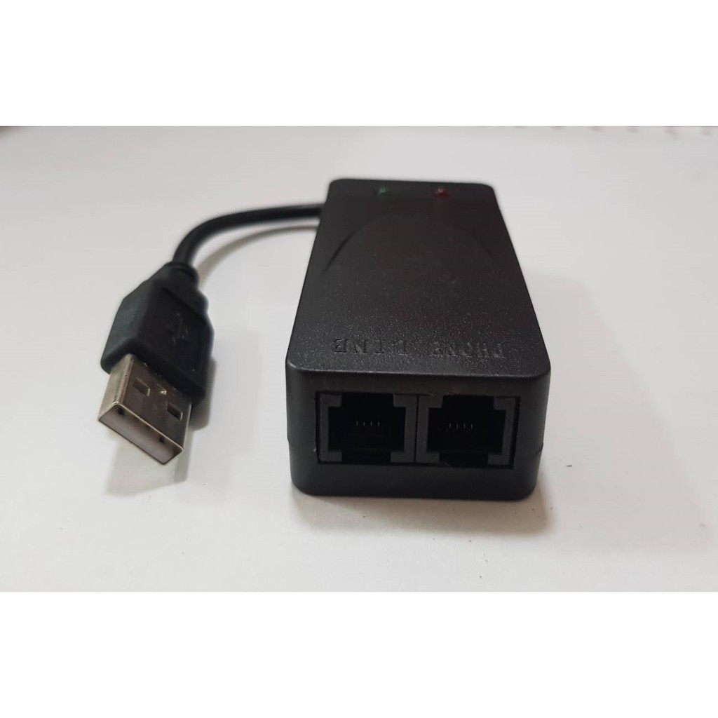 USB 2.0 Fax Modem 56K V9.2/V9.0 รับ-ส่งแฟกซ์ผ่านคอมพิวเตอร์