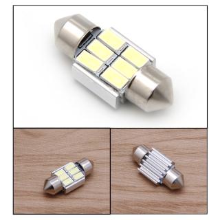 younx car dome 5630 smd 6 led หลอดไฟดับเบิลตกแต่งภายในรถยนต์ 31 มม dc 12v