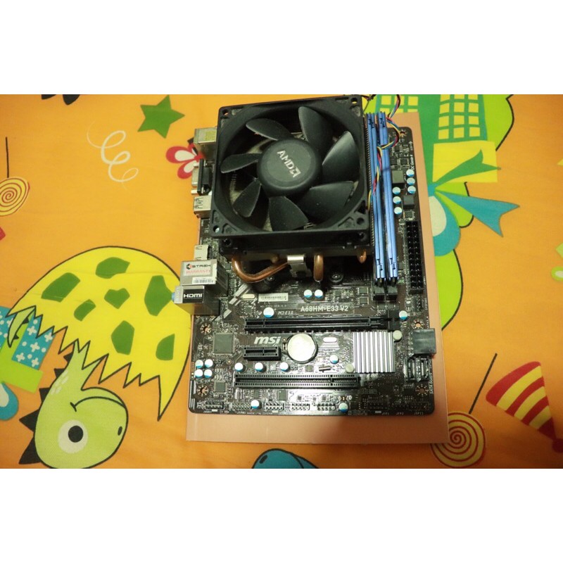 a10 7800k+a68hm-e33v2 เมนบอร์ดงบน้อย