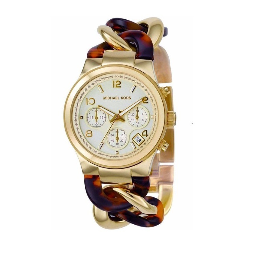 Michael Kors นาฬิกาข้อมือผู้หญิง สีทอง สายสเตนเลส รุ่น MK4222