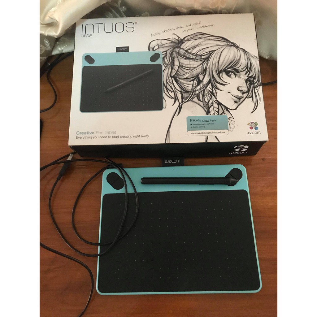 Mouse ปากกา wacom intuos draw