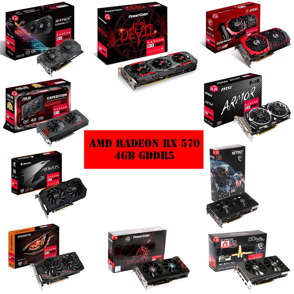 AMD Radeon RX 570 4GB | Shopee Thailand