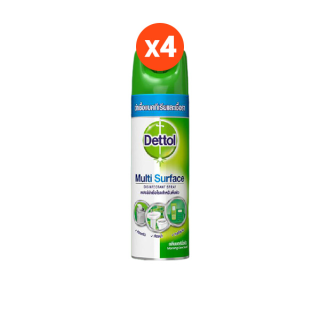 Dettol Disinfectant Spray Morning Dew 450 ml x4