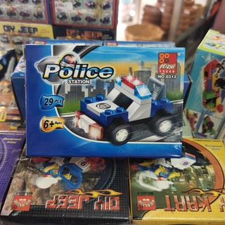 เลโก้ Lego Police Station ของเล่น ฝึกทักษะ สมาธิ จินตนาการ ต่อง่าย มีคู่มือให้