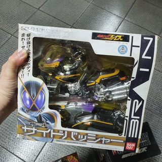 RARE BANDAI Masked Rider 555 FAIZ : KAIXA BIKE SIDE BASSHAR WITH FIGURE (SB-913V) Vehical มดแดง ไคษะ มอเตอร์ไซด์