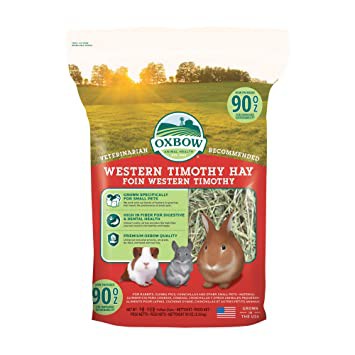 OXBOW WESTERN TIMOTHY 90 OZ หญ้าทิโมธี 2.55 กก.