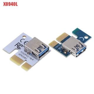 Xo94ol สายเคเบิลต่อขยาย USB 3.0 PCI-E 1X เป็น 16X PCI-E สําหรับขุดเหมือง