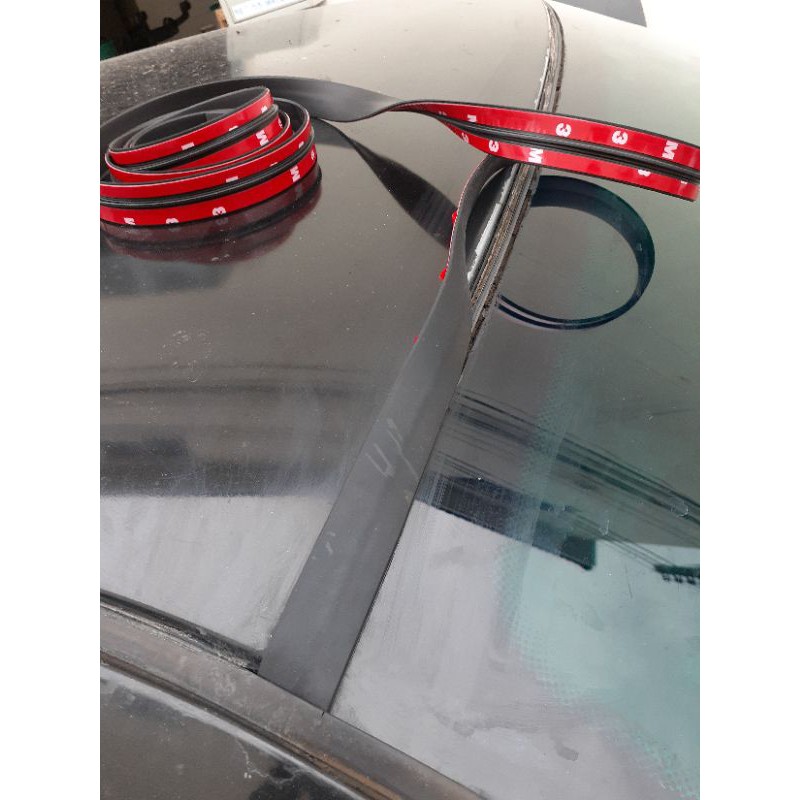 ยางปิดขอบกระจก BMW E36 หรือรุ่นอื่นๆ กันน้ำ กันเสียง กันฝุ่น พร้อเทปกาว3M