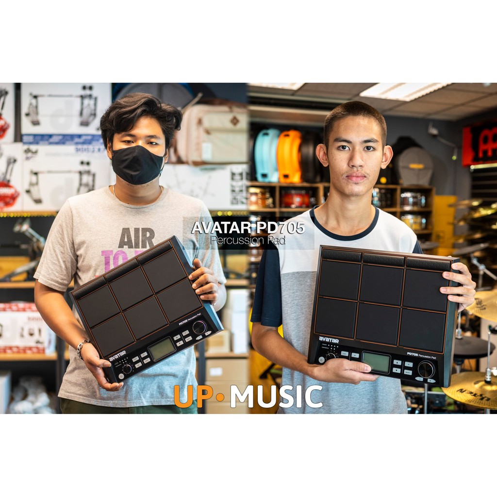กลองแพด AVATAR PD705 Set 1 เเถมฟรีไม้กลอง - upmusicstore - ThaiPick
