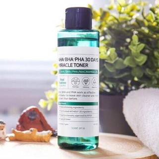 AHA-BHA-PHA 30 Days Miracle Toner  โทนเนอร์ รักษาสิว ที่อ่อนโยน ต่อผิวแพ้ง่าย เห็นผลภายใน 30 วัน โทนเนอร์ TONER