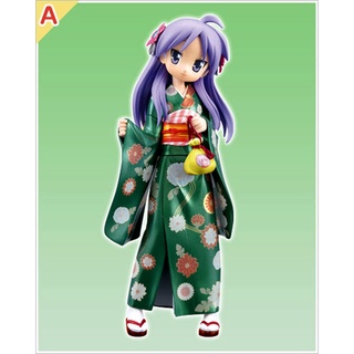 Sega Lucky Lottery "Raki☆Suta" A Prize Kagami Hari High Grade Kimono Figure (สินค้าใหม่ แท้ จากญี่ปุ่น)