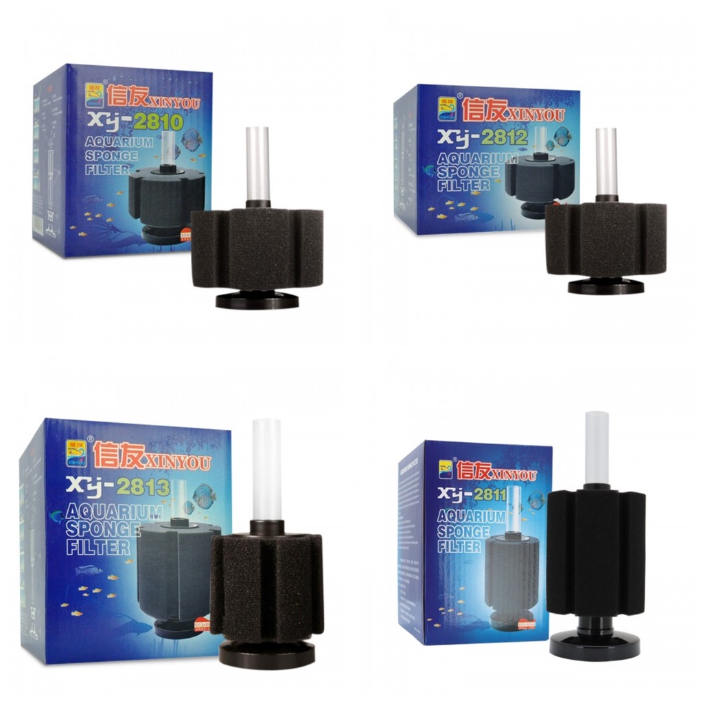 ตัวกรองฟองน้ําตู้ปลา Xinyou (XY-2810, XY-2811, XY-2812, XY-2813)