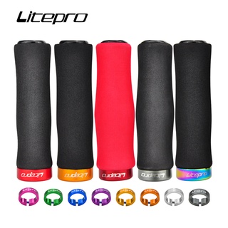 Litepro ปลอกฟองน้ํา 74 กรัม น้ําหนักเบา ล็อกได้ สําหรับแฮนด์บาร์รถจักรยานเสือภูเขา