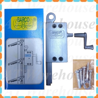 มือหมุนบานเกล็ด ที่หมุนบานเกล็ด  ที่หมุนหน้าต่าง มือหมุนหน้าต่าง Aluminum window winder  ยี่ห้อ BARCO