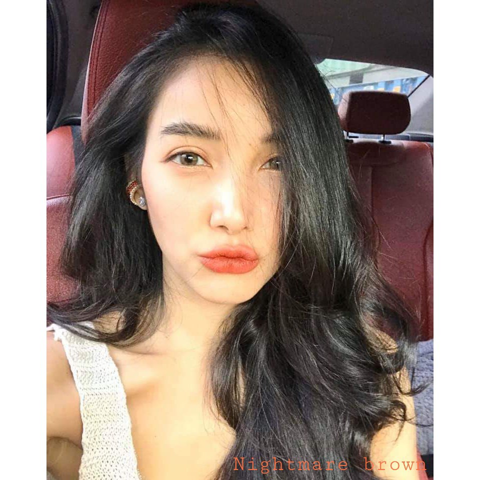 คอนแทคเลนส์🌈Mini Nightmare🌈 Brown (Pitchylens) ขนาดมินิ💖