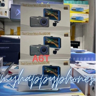 กล้องติดรถยนต์ หน้า-หลัง A6T งานดี FULL HD 1080 G-Sensor และ Motion Detection