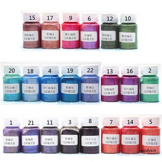 Aod ผงสีมุกออโรร่า เมจิก 10 กรัม ผงไมก้า สีมุก เรซิน ย้อมสี เครื่องประดับ ทํา