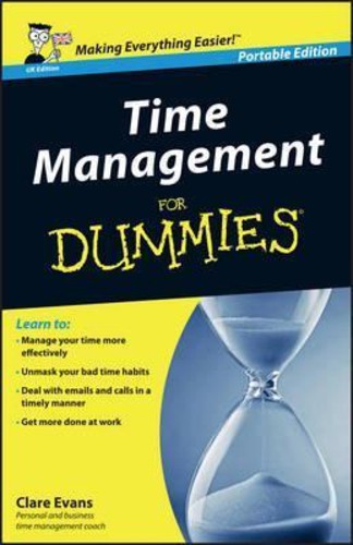 Time Management For Dummies - UK โดย Clare Evans (ฉบับสหราชอาณาจักรปกอ่อน)